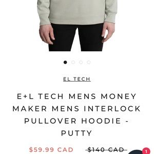 E+L Tech Men’s Hoodie